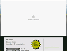 Tablet Screenshot of cougargulchlandscaping.com